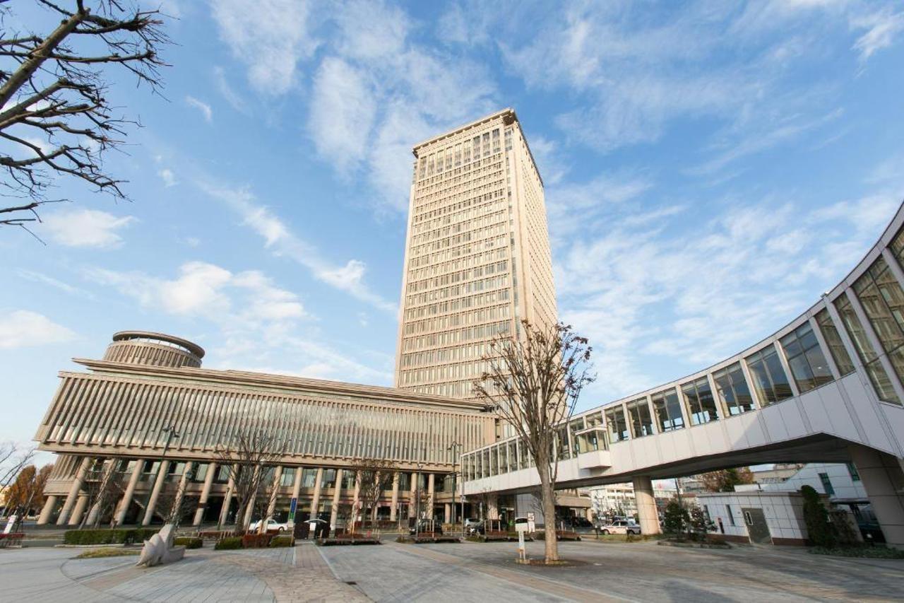 Yamagata Eki Nishiguchi Washington Hotel Exterior foto