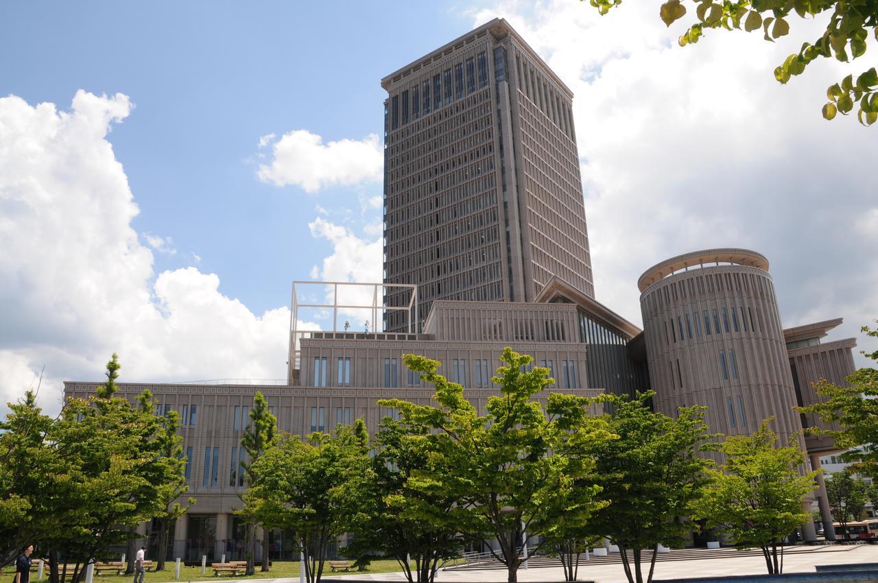 Yamagata Eki Nishiguchi Washington Hotel Exterior foto
